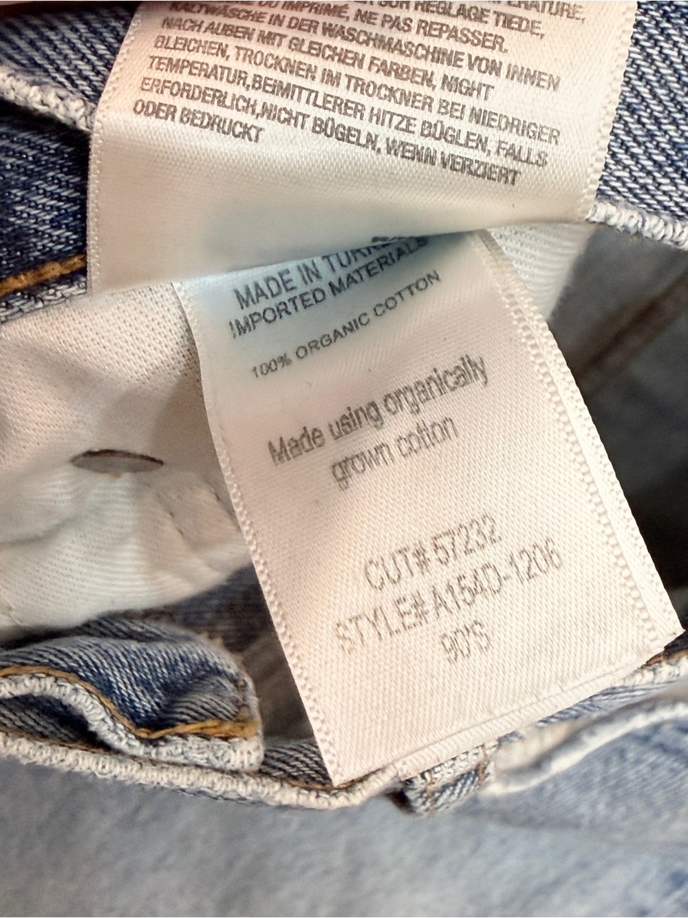 Agolde 90'S Pinch Waist High Rise Straight 26 - Picture 4 of 5
